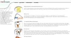 Desktop Screenshot of mdconcepts.de